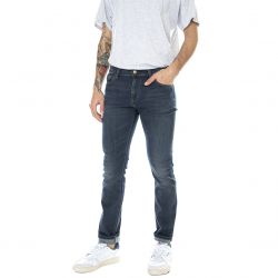 CARHARTT WIP-Rebel Pant Blue - Pantaloni Denim Jeans Uomo Blu-I015331.01.WV.32