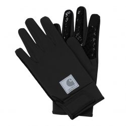 CARHARTT WIP-Softshell Gloves Black - Guanti Neri -I026840.89.00.04