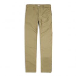 CARHARTT WIP-Sid Pant Leather Rinsed - Rigid Cotton-I027233.8Y.02.34