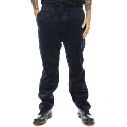CARHARTT WIP-Menson Pant Dark Navy - Pantaloni in Velluto Uomo Blu-I027234.1C.02.00