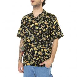 CARHARTT WIP-S/S Paradise Shirt Paradise Print, Yellow - Camicia Maniche Corte Uomo Multicolore-I027530.09Q.00.03