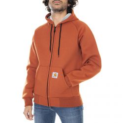 CARHARTT WIP-Car-Lux Hooded Jacket - Cinnamon / Grey - Giacca Invernale Uomo Arancione-I018044.0F0.90.03