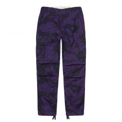 CARHARTT WIP-W' Cymbal Pant Camo Blur, Purple - Pantaloni Cargo Donna Multicolore-I026592.0G4.02.00