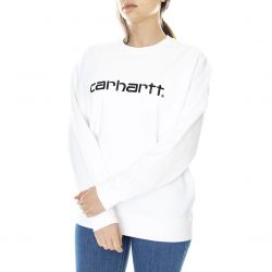 CARHARTT WIP-W' Carhartt Sweatshirt White / Black-I027475.02.90.03