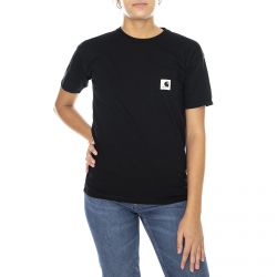 CARHARTT WIP-S/S W' Carrie Pocket T-Shirt Black-I028439.89.00.03
