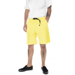 CARHARTT WIP-M' Clover Short Limoncello Stone Washed-I025931.0AH.06.03