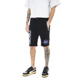 Alpha Industries-Mens Odyssey Black Shorts-126336-03