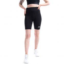 Alpha Industries-Womens Basic Bike Black / Metal Silver Legging Shorts-116052FP-530