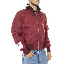 Alpha Industries-MA-1 ZHP - Giacca Invernale Uomo Bordeaux-118101-184