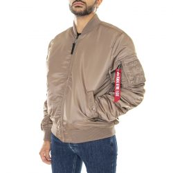 Alpha Industries-Ma-1 Vf 59 Bomber Jacket Taupe - Giacca Invernale Uomo Marrone-191118-183
