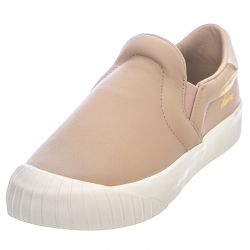 Adidas-Womens Everyn Ash Pearl / Linen Slip-on Shoes-CQ2061