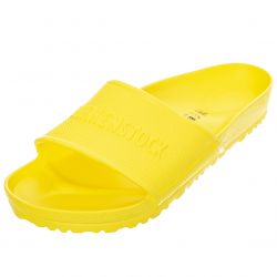 Birkenstock-Mens Barbados EVA Vibrant Yellow Slides-1019172