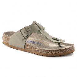 Birkenstock-Unisex Medina SFB Faded Khaki Sandals - Narrow Fit-1022454