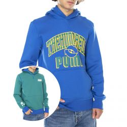 Puma-Puma x TH Reverse Olympian Blue Hoodied Sweatshirt -59831189