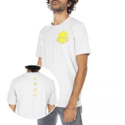 Puma-Mens Puma x Emoji Grey T-Shirt-59994509