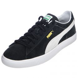 Puma-Suede VTG Shoes - Puma Black / White - Scarpe Profilo Basso Donna Nere-374921-05