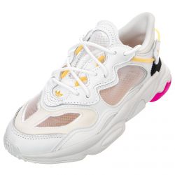 Adidas-Womens Ozweego Lite White Shoes-FX6295