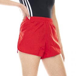 Adidas-Womens Adicolor Classics 3-Stripes Scarlet Shorts-GN2886
