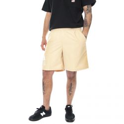Adidas-Mens Woven Shorts - Hazy Beige - Bermuda Uomo Beige-GN3858