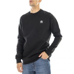 Adidas-Mens Trefoil Black Sweatshirt-H34645