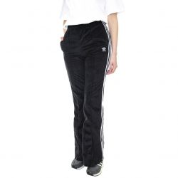 Adidas-Womens Adicolor Classics Chunky Velour Black Jogging Pants-H37837