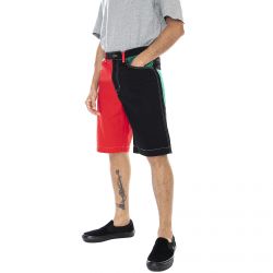Karl Kani-Mens Og Block Red / Black Shorts -KRCKKMQ12119RED