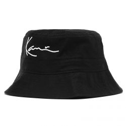 Karl Kani-Signature Black Bucket Hat-KRAESSKKMACC-BH01BLK