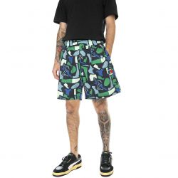 Puma-Mens Puma x Butter Goods Mineral Blue Shorts-534269-50