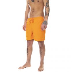 CARHARTT WIP-M' Chase Swim Short Hokkaido / Gold - Costume da Bagno Uomo Arancione-I026235.0AN.90.03