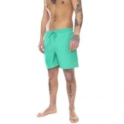 CARHARTT WIP-M' Chase Swim Short Kingston / Gold - Costume da Bagno Uomo Verde-I026235.0AR.90.03
