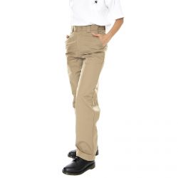 CARHARTT WIP-W' Master Pant Leather Rinsed - Pantaloni Chino Donna Beige-I025061.8Y.02.00