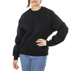 CARHARTT WIP-Chase - Felpa Girocollo Donna Nera-I028391.00F.XX.03