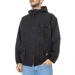 CARHARTT WIP-Berm Jacket Black / Garment Dyed -I030020-89GD