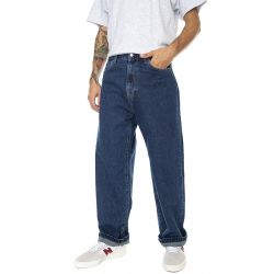 CARHARTT WIP-Landon Pant Blue stone washed - Pantaloni Denim Jeans Uomo Blu-I030468-0106