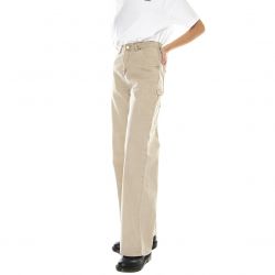 CARHARTT WIP-W' Jens Pant Dusty H Brown Faded-I030490-07EFH