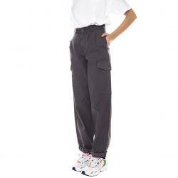 CARHARTT WIP-W' Collins Pant Artichoke Garment Dyed - Pantaloni Cargo Donna Grigi-I029789-0W7GD