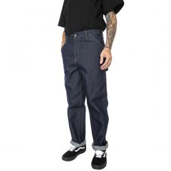 CARHARTT-Single Knee Pant Blue One Wash-I031245-012Y