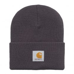 CARHARTT-Acrylic Watch Hat Artichoke - Cappellino a Cuffia Grigio-I020222-0W7XX
