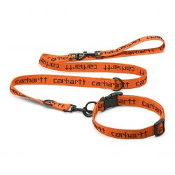 CARHARTT WIP-Script Dog Leash & Collar Carhartt Orange / Black-I030251-1BKXX