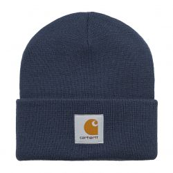 CARHARTT-Short Watch Hat Enzian - Cappellino a Cuffia Blu-I017326-0WJXX