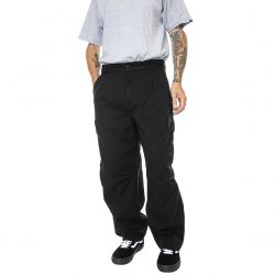 CARHARTT-Cole Cargo Pant Black Garment Dyed - Pantaloni Cargo Uomo Neri-I031218-89GD