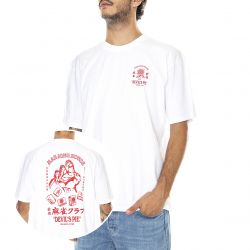 Edwin-Mens Devils Pie Ts White T-Shirt-I031129.02.67.-02.67