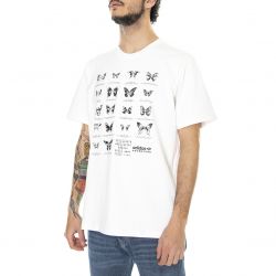Adidas-Mens Adv Bm Btf White T-Shirt-HF4801