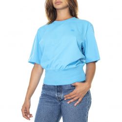 Adidas-Womens Adicolor Essentials Blue T-Shirt-HC7077