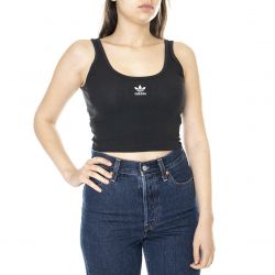 Adidas-Tank Top - Canotta Donna Nera-HF3399