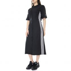 Adidas-Womens Long Black Dress-HF2003