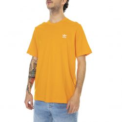 Adidas-Mens Essential Orange T-Shirt-HG3907