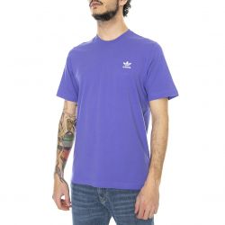 Adidas-Mens Essential Purple / Violet T-Shirt-HE9446