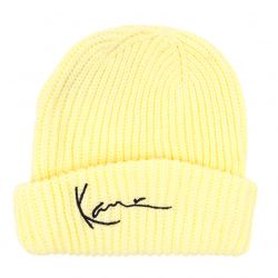Karl Kani-Signature - Cappellino a Cuffia Giallo-KRAKA213-015-1