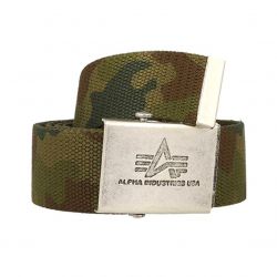 Alpha Industries-Heavy Duty Woodland Camo Belt-100906-12